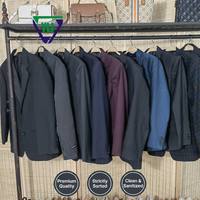 Costumes d'affaires d'occasion pour hommes de qualité supérieure en gros – Costumes officiels d'hiver en balles, tailles mixtes, vêtements d'occasion haut de gamme