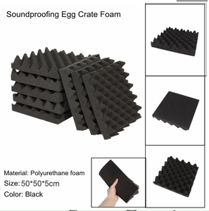 Nuevo diseño de espuma insonorizada, espuma acústica de cáscara de huevo para estudio de grabación, sala de grabación, estudio de espuma acústica ignífuga para KTV - Product Image 3