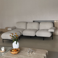 Italienisches Design Modernes Komfortables Ballon-Stoffsofa in Verschiedenen Größen für Heim- und Villennutzung