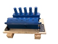 Vanne de sécurité hydraulique de haute précision, diviseur de débit, en fonte, résistante aux hautes températures, déplacement 1,5 ml/r, 2