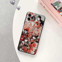 Nouveauté, coque de téléphone portable en TPU souple avec différents designs d'anime, impression de votre propre logo, coque de téléphone