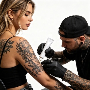 Crema multiusos para tatuajes, para recuperación, cuidado diario y protección del diseño, para uso personal y comercial. - Product Image 1