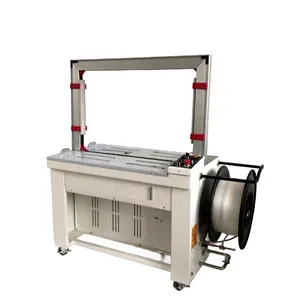 Full Automatic Pp Polyester Steel Box Carton Strapping Machine Heater And Cutter