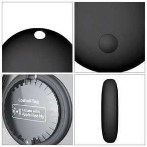 Custom Mini GPS Tracker Compact Dual-platform IOS and Android Round Black GPS Tracker for Home Use - Product Image 5