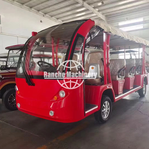 Navette aéroportuaire électrique professionnelle RC 11 places, véhicule de tourisme panoramique fabriqué en Chine - Product Image 1