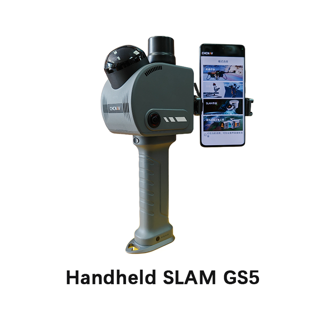 CHC GS5 Handheld SLAM Laser Scanner 64 Channels <1 cm Accuracy for Indoor Surveying Architectural Modeling 3D Spatial Data