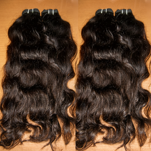 Cabello indio Virgen sin procesar, 26 ", cabello indio virgen natural sin procesar - Product Image 1