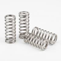 Ressorts de compression en acier nickelé sur mesure pour compteurs de précision, contacts électriques et pièces intérieures automobiles