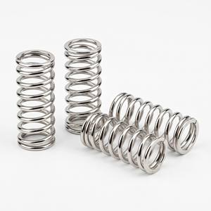 Ressorts <span class=keywords><strong>de</strong></span> <span class=keywords><strong>compression</strong></span> en acier nickelé sur mesure pour compteurs <span class=keywords><strong>de</strong></span> précision, contacts électriques et pièces intérieures automobiles - Product Image 1