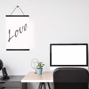 Échantillon Gratuit : Cadre Magnétique en Bois de Noyer pour Affiches, Support Mural Magnétique en Chêne et Teck pour Décoration Murale, Taille Personnalisée, Logo OEM - Product Image 5