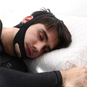 Nuevo neopreno Anti ronquidos Dejar de roncar Cinturón de correa de barbilla Anti Apnea Mandíbula Solución Soporte para dormir Apnea Cinturón Ajustable Herramienta de cuidado del sueño - Product Image 1