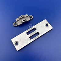 Plaque de broderie 40126989 et Griffe d'entraînement 40126145 12mm pour machine à coudre industrielle double aiguille robuste Juki LU-2860A-7 2868A-7 – Pièce détachée