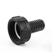 Adaptateur de raccord de valve pour réservoir IBC, connecteur rapide en plastique DN50, sortie femelle 2 pouces vers raccord BSP 1/2" 3/4" 1", connexion rapide IBC