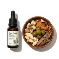 Minyak Herbal Alami OEM Private Label untuk Membersihkan Tenggorokan dan Mengatasi Dahak dengan Fritillary Platycodon, Obat Tradisional Tiongkok untuk Sakit Tenggorokan
