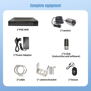 Set Kamera Bawah Air Barlus IP68 Tahan Air, Kamera CCTV Anti Korosi - Product Image 5