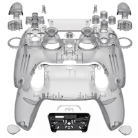 Kit de boîtier de coque de remplacement en plastique personnalisé de haute qualité pour contrôleur PS5-ensemble complet avec boutons