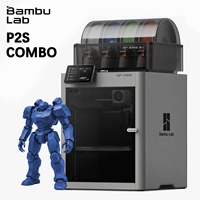 Imprimante 3D FDM Bambu P2S Combo Automatique Nouvelle Vitesse d'Impression Rapide PLA 600mm/s Bureau Core FDM Fermé Multicolore Haute Vitesse Grand Écran