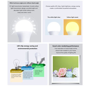 60 वाट प्रकाश बल्ब के गोल आकार <span class=keywords><strong>3</strong></span> वाट स्पष्ट रंग बदलते प्रकाश बल्ब - Product Image 1