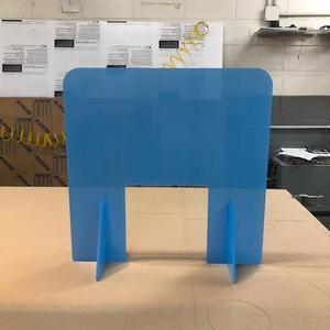 Pince rapide en acrylique de protection personnalisable en gros Bouclier contre les germes Séparateur transparent Produit en plastique sécurisé à distance sociale - Product Image 4