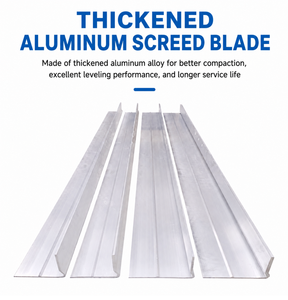 Règle à <span class=keywords><strong>béton</strong></span> à moteur thermique, directement de l'usine, plusieurs tailles disponibles, en alliage d'aluminium haute résistance pour la construction de sols en ciment - Product Image 3