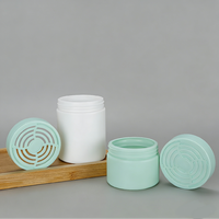 Pot en HDPE de 100 ml, 150 ml, 300 ml, flacon d'aromathérapie, diffuseur d'arômes, conteneur de parfum solide en plastique avec bouchon creux