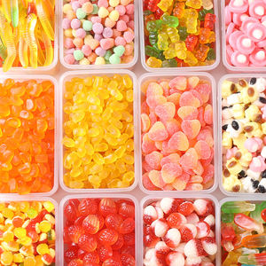 יצרני ממתקים סיניים סיטונאיים, ממתקי ג'לי רכים, חמוצים, בטעמי פירות מגוונים, חלאל, בכמויות גדולות - Product Image 1