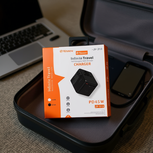 Cargador de Viaje Innov Infinite PD45W, Adaptador de Viaje de Carga Rápida para Múltiples Dispositivos JY-313 - Product Image 3