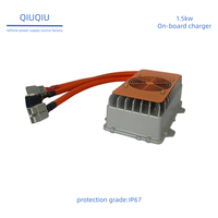 Chargeur de batterie embarqué professionnel pour voitures électriques OBC 48v 72v 108v pour batteries au plomb-acide, Li-ion et Lifepo4