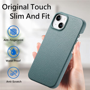 เคสโทรศัพท์ลายลิ้นจี่ขายดีสำหรับ <span class=keywords><strong>Samsung</strong></span> S24เคสโทรศัพท์หนังลายกรวด S22 S23สำหรับ iPhone 15 14 13 12 PRO MAX - Product Image 6