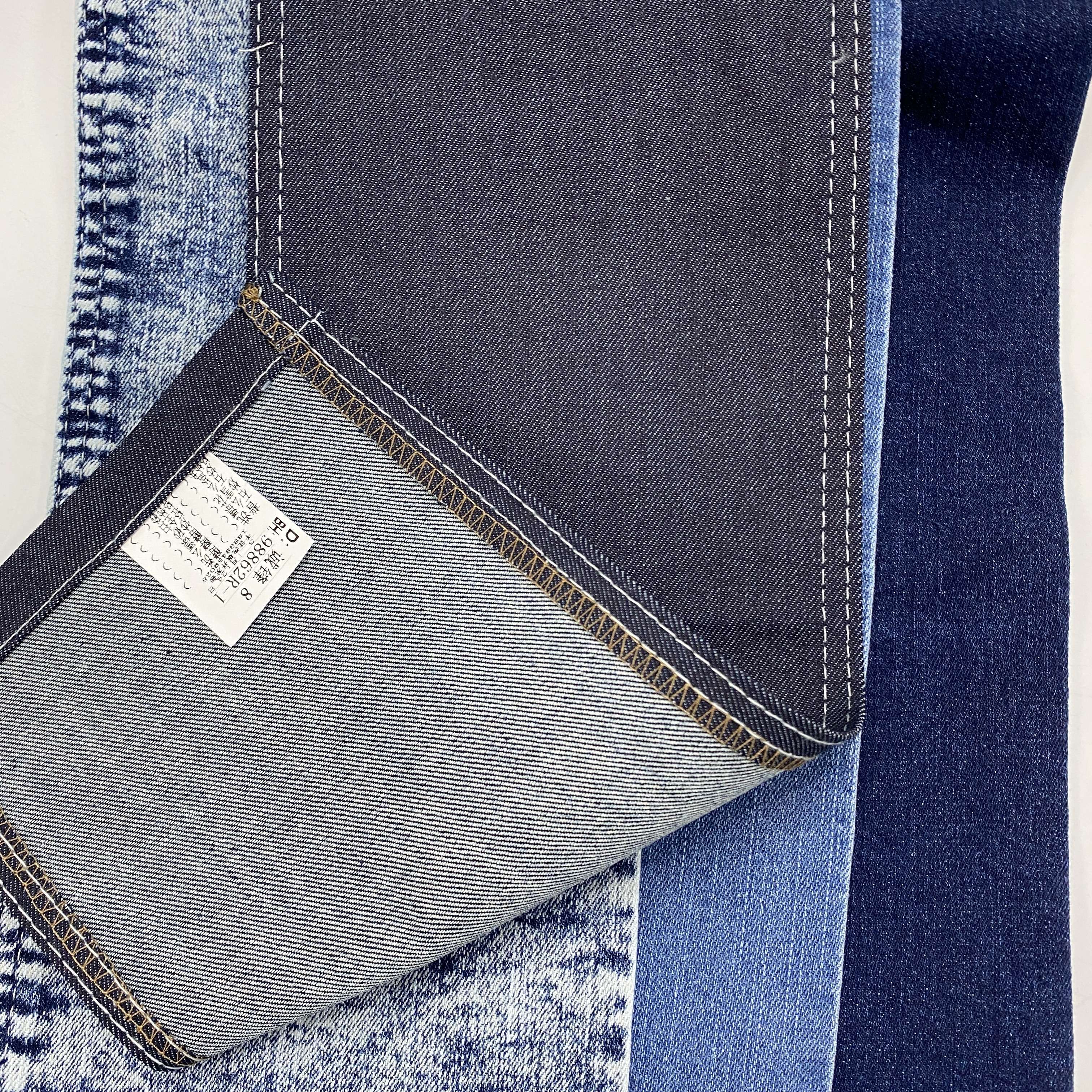 Fabric Wholesale Surplus Denim Fabric Stock Lot Fabric In China