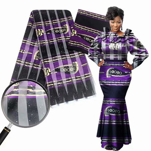 <span class=keywords><strong>Wax</strong></span> personnalisé 70% coton 30% Polyester, veste de revêtement à motifs pour femmes africaines, vêtements à la cire - Product Image 5