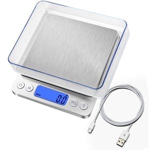 Mini Báscula Digital de Bolsillo para Joyería, 500g 0.01g, Medición de Peso, Pantalla LCD Multi-Unitaria, Funciona con Batería - Product Image 2