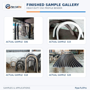 เครื่องดัดโปรไฟล์ซีเอ็นซีประสิทธิภาพสูง สำหรับการดัดม้วน ผลิตกรอบโค้งประตูหน้าต่างอลูมิเนียม บนสายการผลิต - Product Image 4