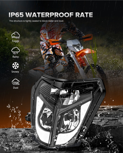 Accessoires de phares Led E-mark pour <span class=keywords><strong>KTM</strong></span> EXC XCW 250 <span class=keywords><strong>350</strong></span> 450 500 SX <span class=keywords><strong>SXF</strong></span> 125 SX <span class=keywords><strong>SXF</strong></span> 125 SMC-R 690 - Product Image 6