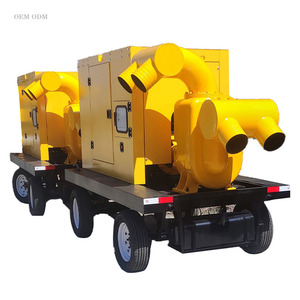 Pompe Diesel pour la lutte contre les inondations et l'aquaculture marine - Camion-pompe mobile pour le transfert d'eau - Product Image 5