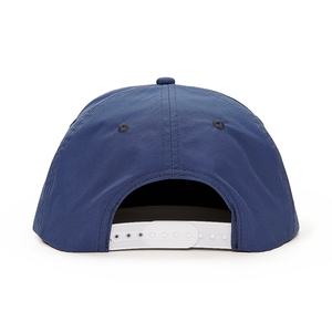 Casquettes Snapback non structurées personnalisées à 5 panneaux avec logo en caoutchouc et cordon en nylon - Product Image 3