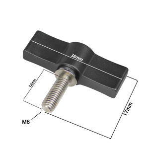 Tornillo de Cámara FEICHAO con Mango Ajustable en Forma de T, M6 M5 M4, para <span class=keywords><strong>Sony</strong></span> A7C, para <span class=keywords><strong>Gopro</strong></span> Hero 13 Black, para Insta360 X4, para OSMO ACTION 4 - Product Image 2