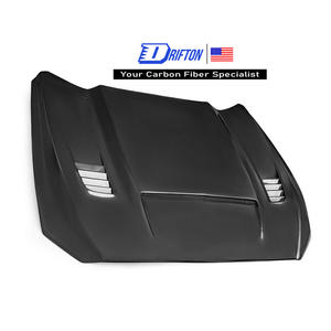 Capó de fibra de carbono estilo CMST V3 para Ford Mustang 2015-2017 - Product Image 1
