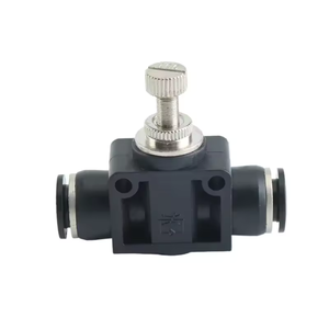Raccords pneumatiques noirs, connecteurs de tuyaux, raccords rapides pour tubes d'air 3/4/5/6/8/10/12/14/16mm PU PY PK PE PV SA HVFF PZA <span class=keywords><strong>PM</strong></span> <span class=keywords><strong>PP</strong></span> - Product Image 4