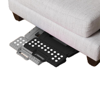 Tabouret pliant robuste antidérapant Portable léger en plastique repose-pieds poignée de transport moderne pour les tout-petits utilisation en intérieur
