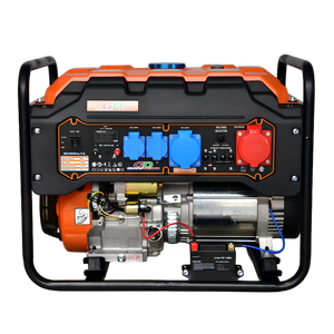 Generador Portátil de Gasolina de 4 Tiempos Refrigerado por Aire, 9kW, Arranque Estable, EG10000es-T-A, Generador para Construcción - Product Image 4