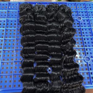 Paquetes de Cabello Humano Ondulado Profundo al por Mayor, 16, 18, 20 Pulgadas, Paquetes de Cabello Rizado Profundo, Grado 12A, Cabello Virgen Brasileño 100% Sin Procesar - Product Image 5