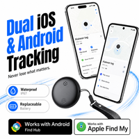 Localisateur d'objets intelligent BLE avec pile remplaçable CR2032, compatible avec Apple Find My et Google Find My Device, étiquette anti-perte pour clés