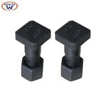 Boulons et écrous pour chenilles d'excavatrice JCB, référence 6V8360-3K9770-Track-Bolt-Plow-Bolt-And-Nut-Segment