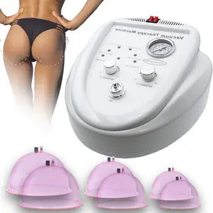 Portable Cupping Therapy Machine Vacuum Butt Lifting Machine Breast Enlargement Buttocks With Suction Cups