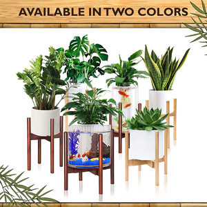 Indoor <strong>Plant</strong> Stand Bamboo Adjustable Tall Indoor Planter Stand Mid Century Modern <strong>Plant</strong> Stands Indoor <strong>Corner</strong> <strong>Plant</strong> Holder - Product Image 6