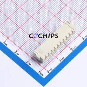 W2542120-10PW2431 Wire-to-Board Pin Header SMD,P=2.54mm,Horizontal Mount Connector 1x10P 2.5mm Horizontal Mount XH - Product Image 2