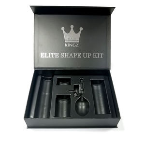 Boîte d'emballage personnalisée pour homme Kit tondeuse à barbe Boîtes cadeaux en carton rigide recyclables Vente en gros - Product Image 1