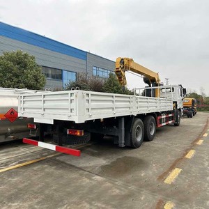 รถบรรทุกติดเครน Shacman F3000 6x4 ขนาด 12 ตัน พร้อมเครนบูมแบบยืดหดได้ ขาย - Product Image 6