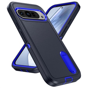 Funda Protectora para Teléfono Móvil de Silicona TPU+PC con Diseño de Armadura Antihuellas y Antigolpes para Google Pixel 10/10 Pro/9a/9/8/7 - Product Image 3
